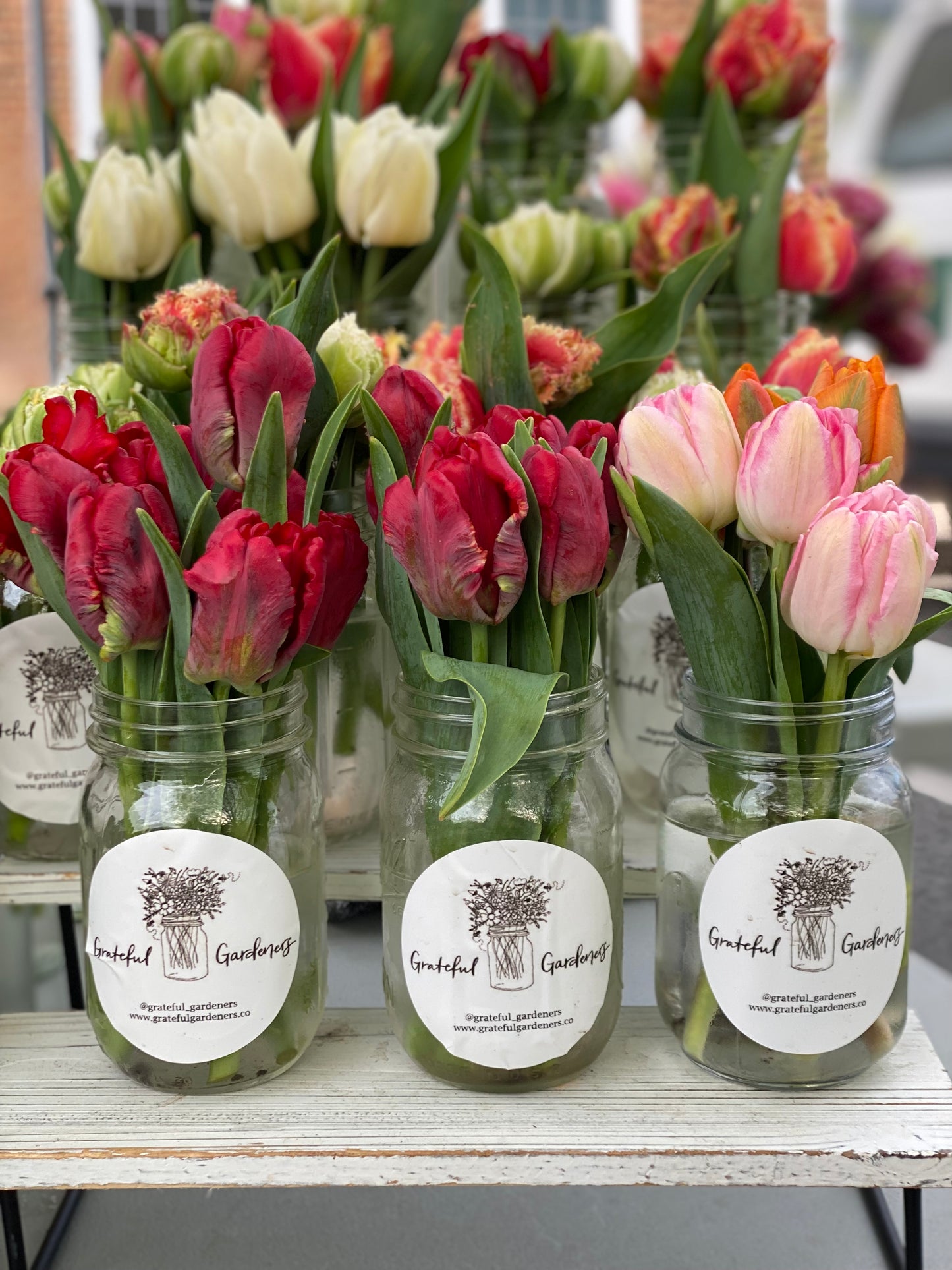 Mason Jar Arrangement