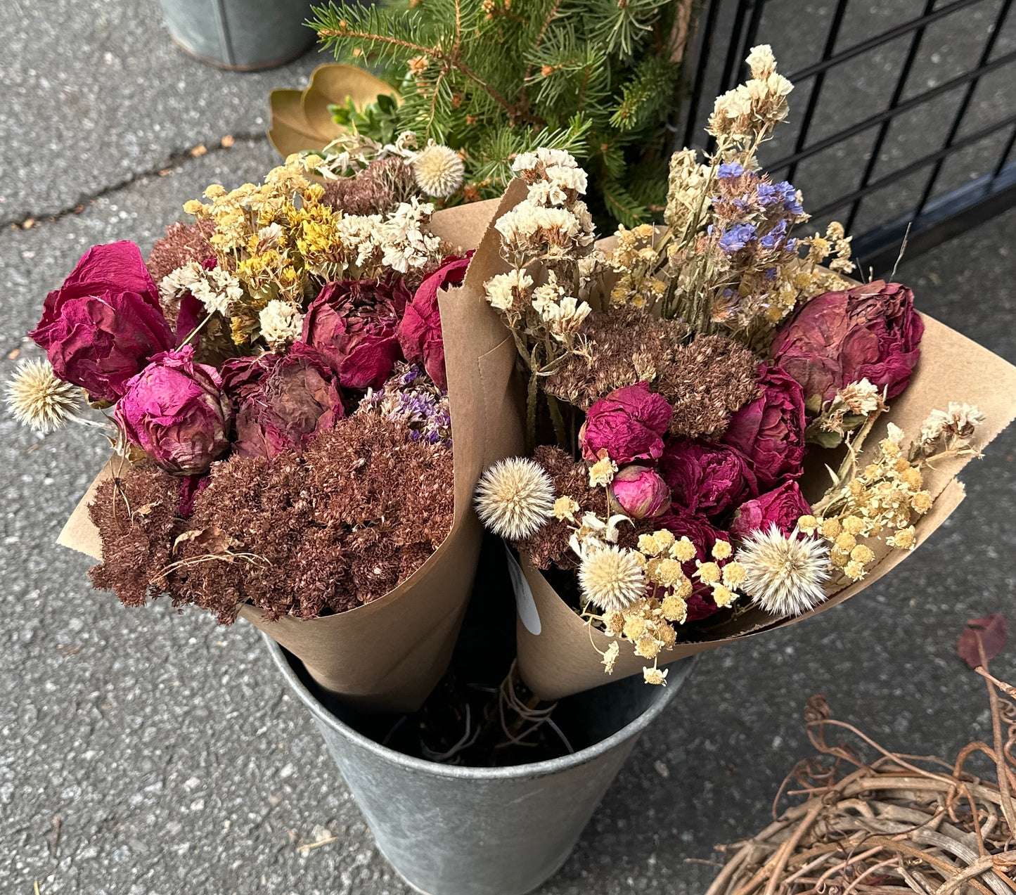 Dried Flower Pot