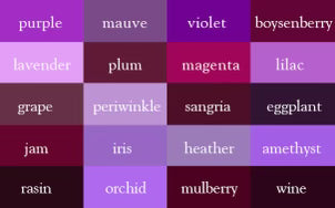 Dahlia (Purple Shades, Medium)