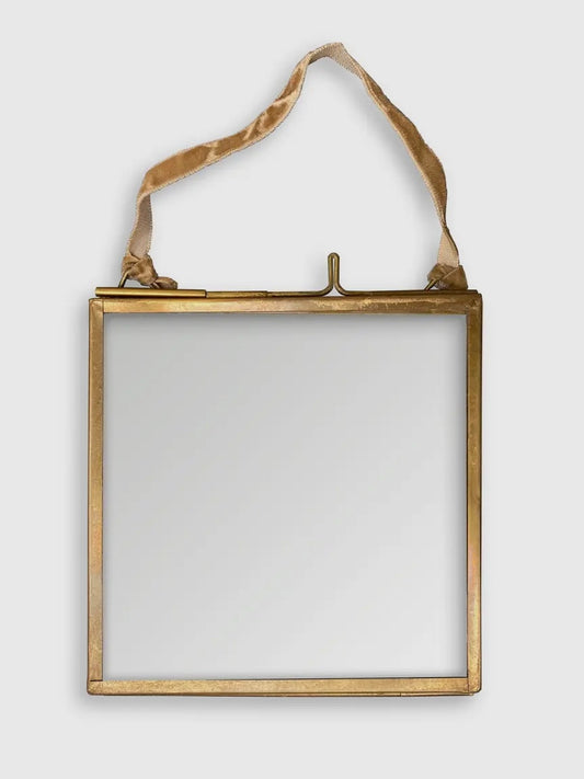 3x3 pressed flower framed art