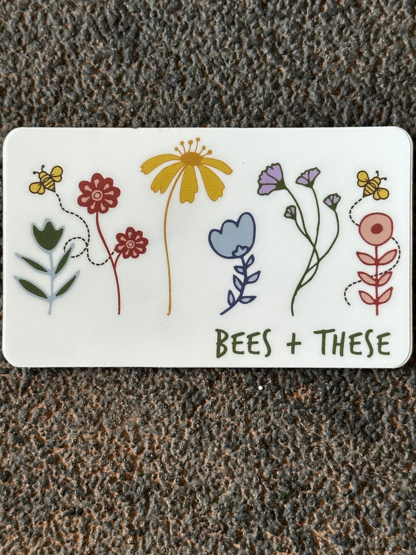 Bees and These Sticker